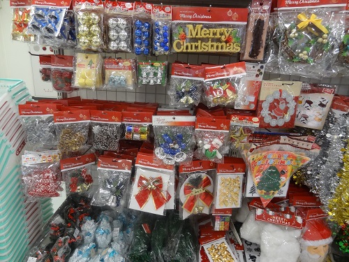 100均キャンドゥクリスマスグッズ