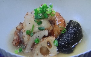 東ちずるの3種の揚げ出し