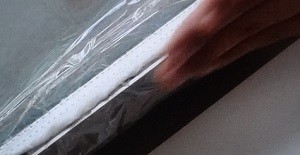 家事えもんがラップで密封