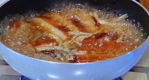 さつま揚げの玉子とじ丼のレシピ