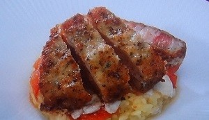 カルボナーラ風カツ丼