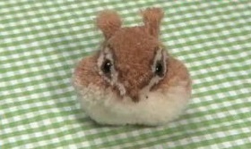 リスのポンポン