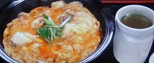 本家あべや　比内地鶏の親子丼定食