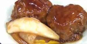 黒酢酢豚風ミートボール