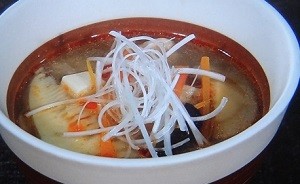 酸辣湯のレシピ