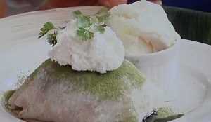 静岡抹茶とあずきの大福フレンチトースト