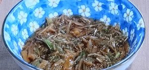 がごめ昆布のなめたけあえ