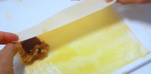 三角パイ包み方