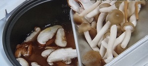 キノコの炊き込みご飯