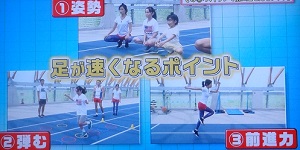 足が速くなる練習