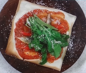 イワシのピザトースト