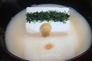 なじみ豆腐