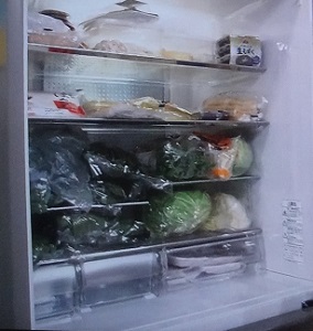 佐藤秀美先生の冷蔵庫