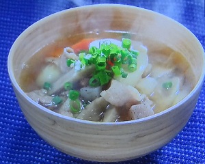 【家事ヤロウ】田中美保のレシピ!豚汁＆揚げ出し豆腐の煮浸し