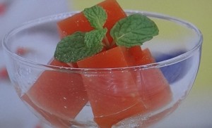 トマト寒天