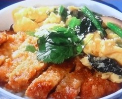 旨炒り卵のパイコー風カツ丼