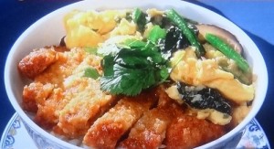 旨炒り卵のパイコー風カツ丼