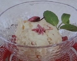 桜アイスのレシピ