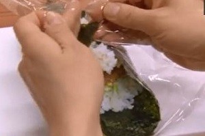 照り玉おにぎらず