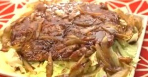 みきママの豚こま肉のトンテキ