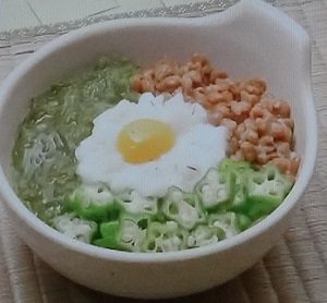 大麦入りネバネバ小鉢