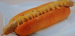 フレンチマスタードのソーセージ