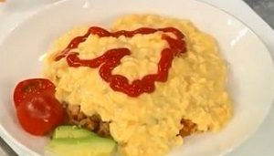 桐谷美玲オムライス