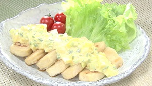 豆腐のチキン南蛮風のレシピ