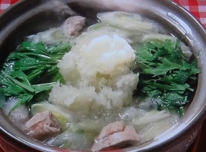 【ヒルナンデス】大根の極上みぞれ鍋のレシピ！バイきんぐ西村：梅沢富美男