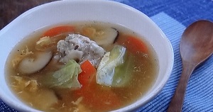 和田明日香の鶏だんごスープのレシピ【シブ5時】