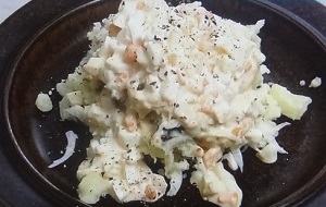 【平野レミの早わざレシピ】スイートポテサラのレシピ！焼き芋で