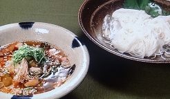 ツナつけ麺