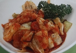 【ヒルナンデス】鶏肉と野菜のトマト煮のレシピ！小倉優子
