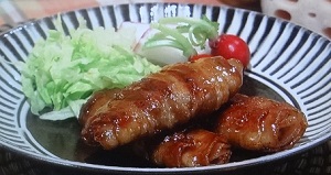 【家事ヤロウ】和田明日香さんの豚キムロール（キムチ肉巻き）のレシピ！雛形あきこ夫妻