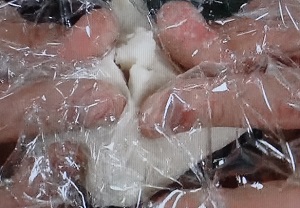 食パンで肉まん