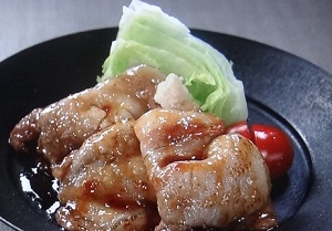 【ソレダメ】豚のしょうが焼きのレシピ！羽田美智子さんの十八番料理