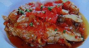 バゲット：五十嵐ゆかりさんの鶏ももトマト煮のレシピ!簡単常備菜