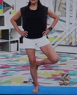 4人の字エクササイズ