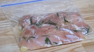 フリージング鶏肉