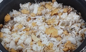 【ケンミンショー】ウニご飯のレシピ!いちご煮で岩手県の炊き込みご飯