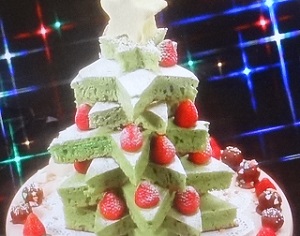 【有吉ゼミ】藤あや子のレシピ！クリスマスツリーケーキ！コストコ食材で