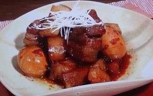 ソレダメ：豚の角煮のレシピ！あまこようこさんが松本伊代さんに伝授