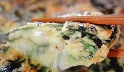 ほうれん草のチーズオムレツのレシピ