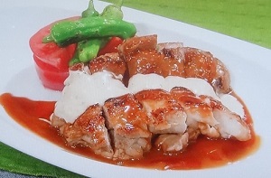 【シューイチ】タルタルソースのレシピ！鶏の照り焼き だれウマさん