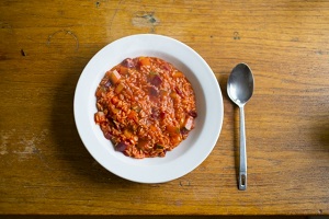 リュウジのトマトパン粉リゾットのレシピ！サバイバル飯:沼ハマ