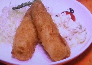 大根えびフライ