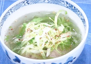 【あさイチ】鶏ひき肉とチンゲン菜のスープのレシピ！有賀薫のやる気1％レシピ