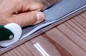 網戸の張り替え