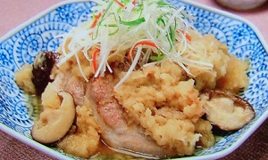 【モニタリング】平野レミのみぞれ豚トロ煮のレシピ！大根のおろし汁で超柔らか