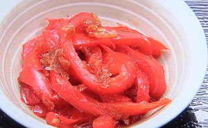 【ゲンキの時間】赤パプリカの佃煮＆パプリカのきんぴらのレシピ！